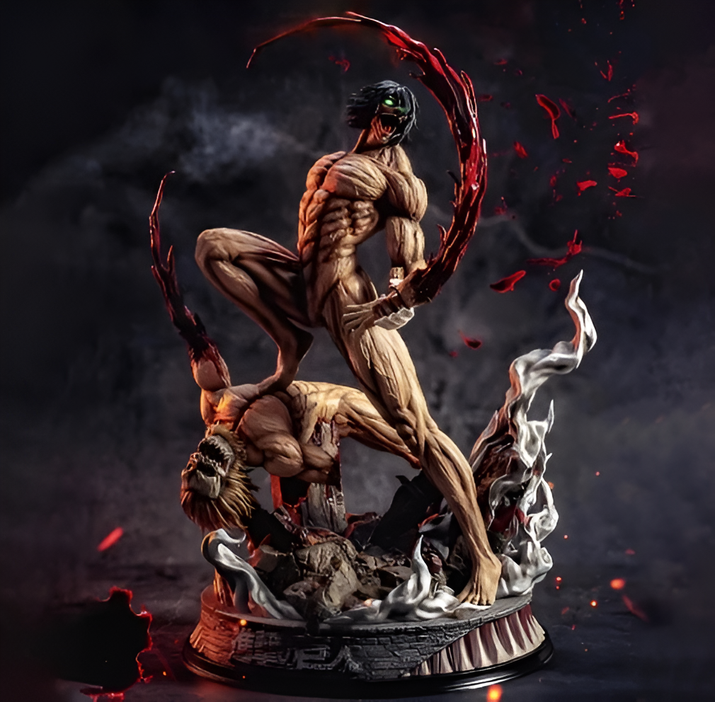 Attack on Titan Eren Yaeger Statue