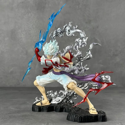 One Piece Sun God Nika Luffy Gear 5 Statue