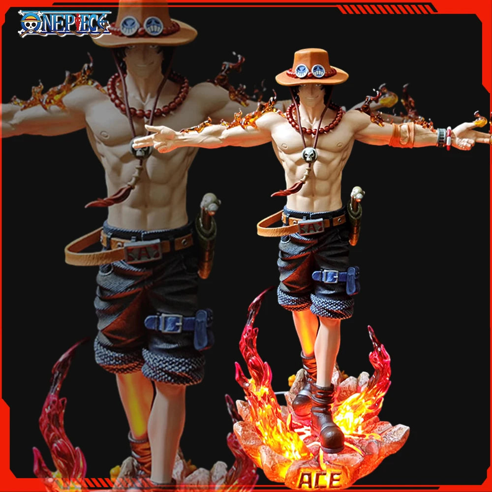 One Piece Ace Statue