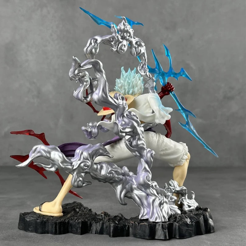 One Piece Sun God Nika Luffy Gear 5 Statue