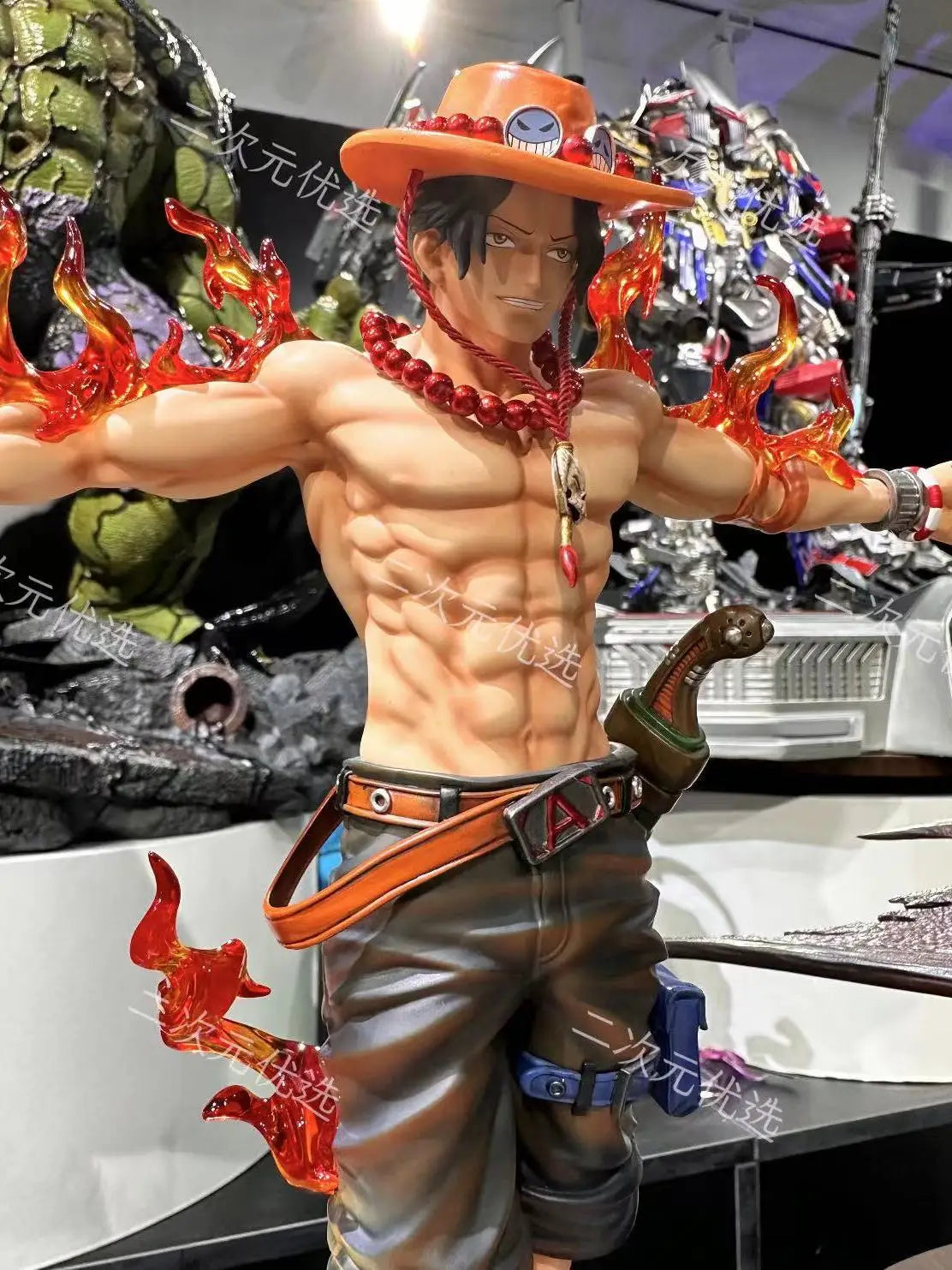 One Piece Ace Statue