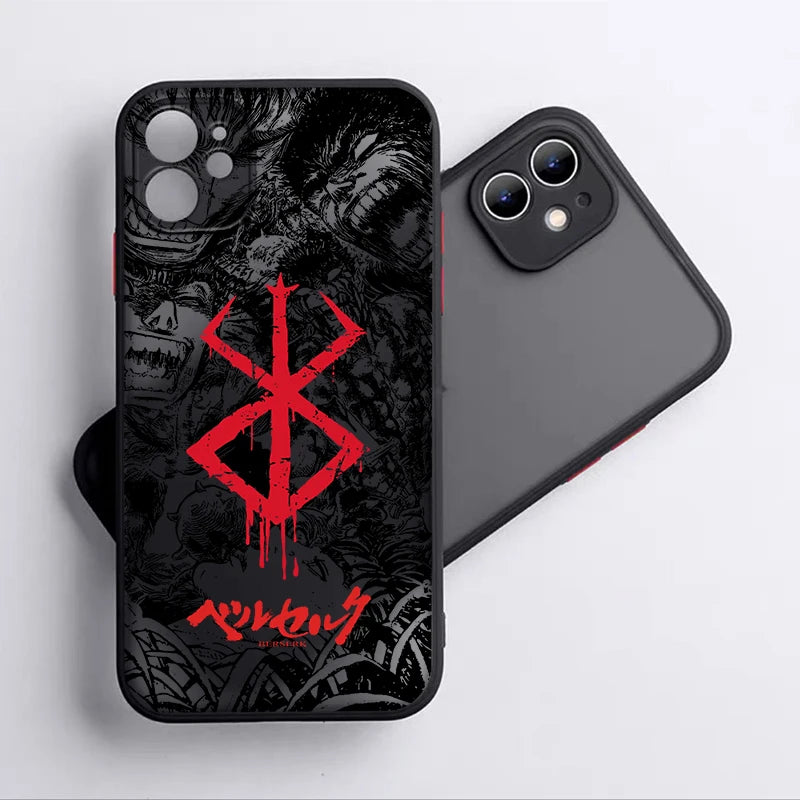 Berserk Brand Of Sacrifice Translucent Phone Case For Iphone