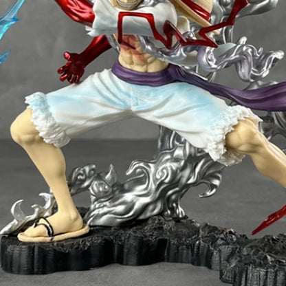 One Piece Sun God Nika Luffy Gear 5 Statue