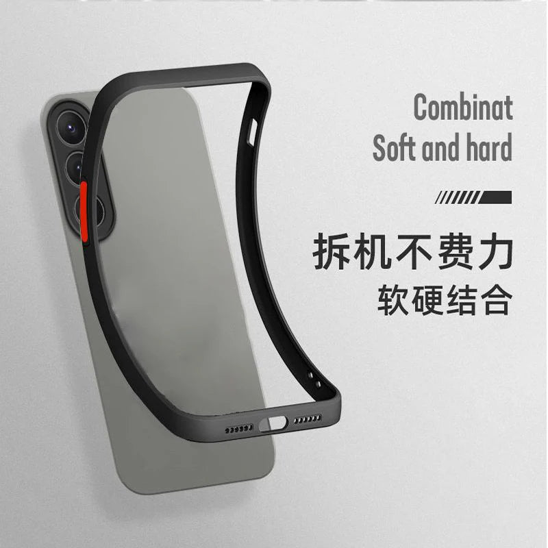 Jujutsu Gojo Art Translucent Phone Case For Samsung