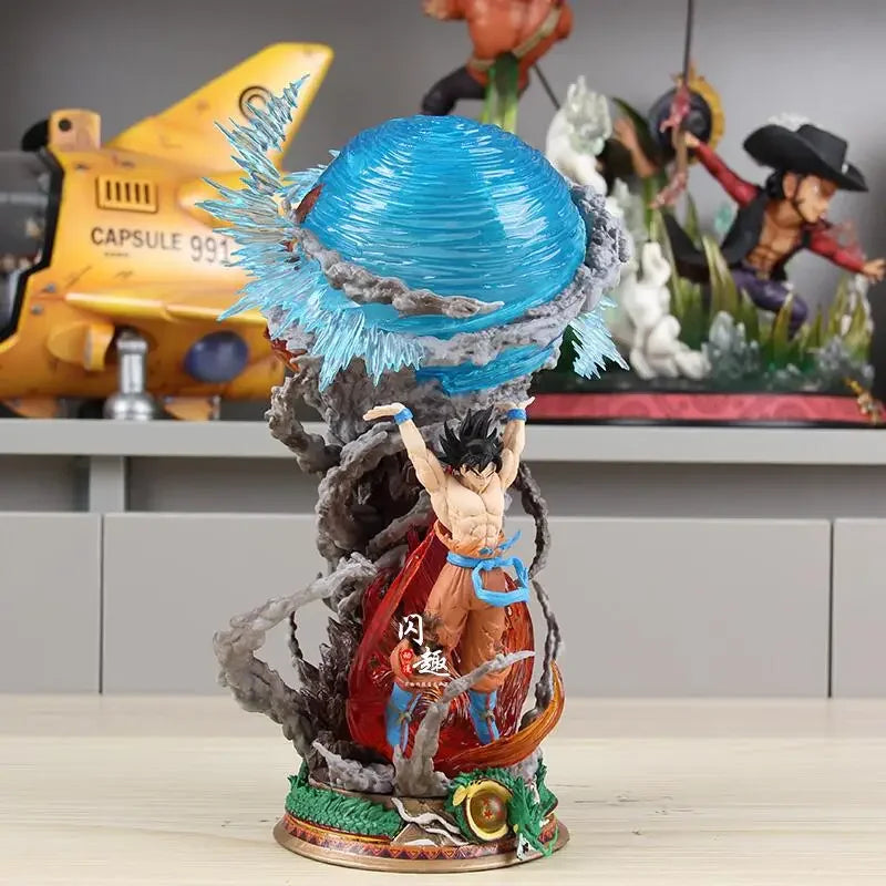 Dragon Ball Goku Spirit Bomb Statue